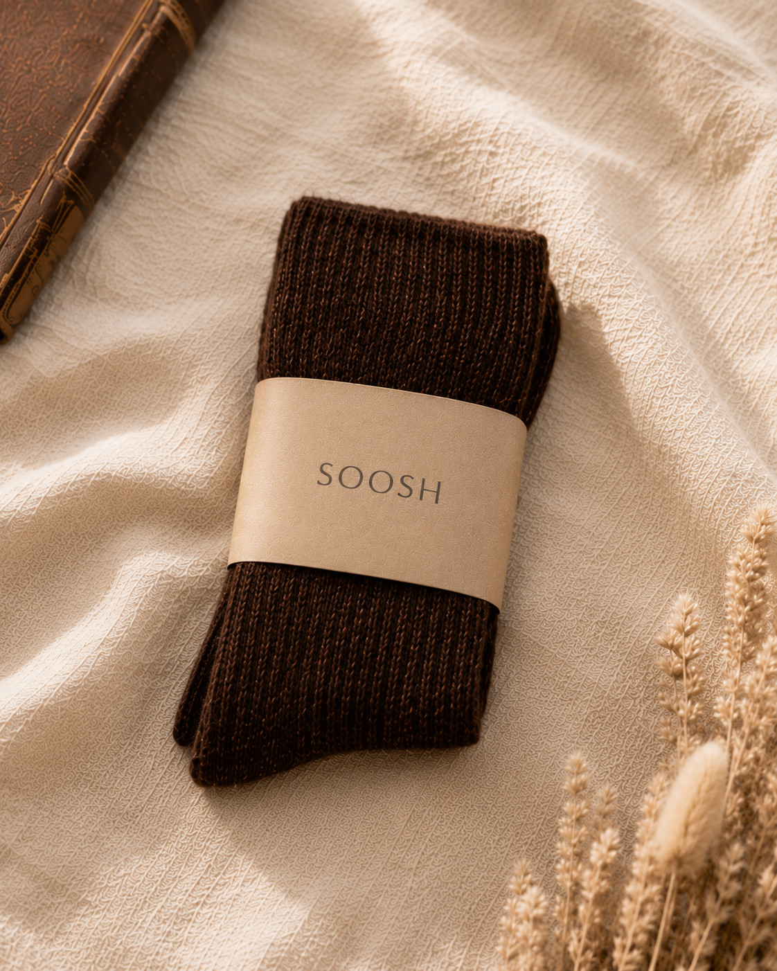 Espresso Merino Wool Socks