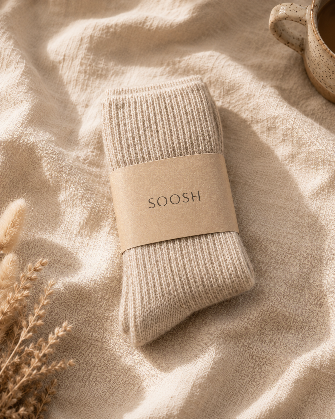 Oat Merino Wool Socks