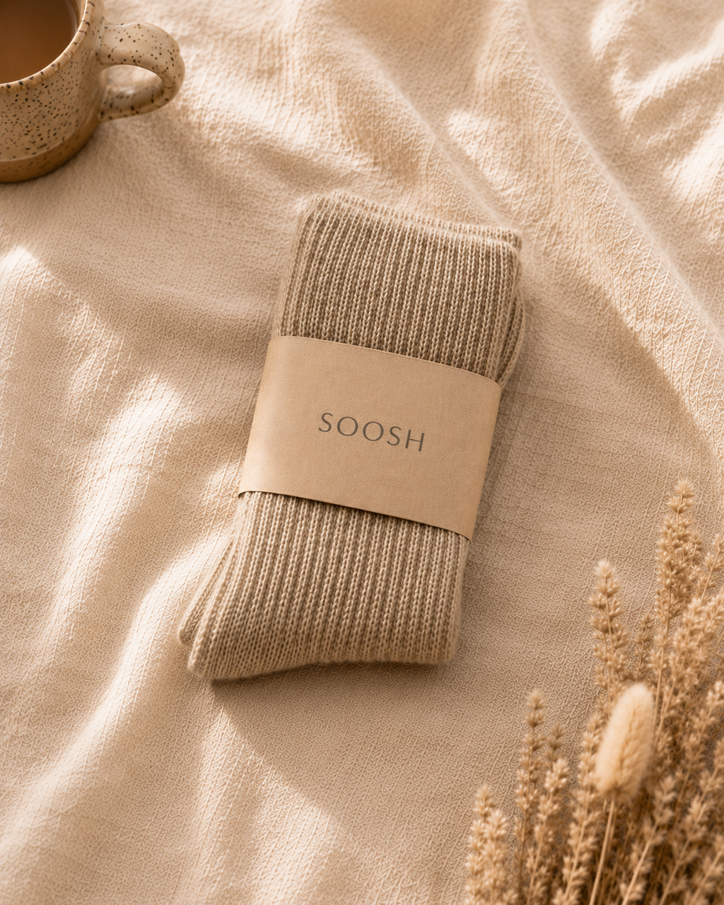 Sand Merino Wool Socks